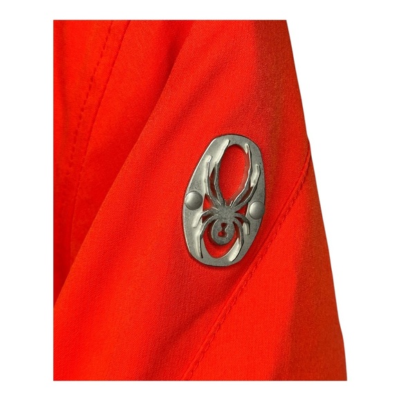 Spyder Women's VailJacket Volcano/Deep Orange Insulated Ski Jacket  Sz: 8 - Picture 4 of 16